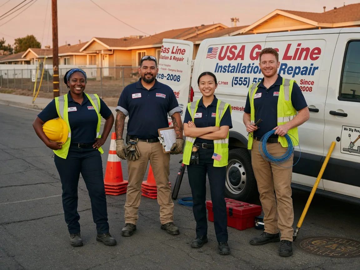 Gas Line Installation company in Stockton, NJ